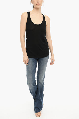 Solid Color Cotton Tank Top