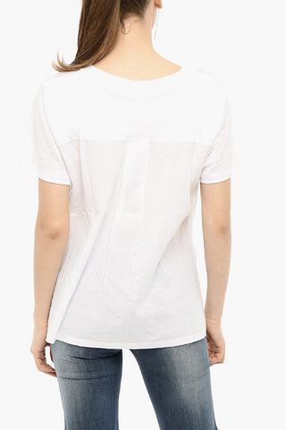 Doble Layered MIXED Crew-Neck T-shirt