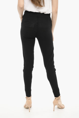 Cotton Leggings SUMMER with Side Mesh