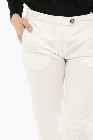 Split Hem NEW YORK Slim Fit Pants