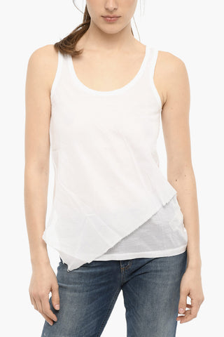 Solid Color Cotton Tank Top