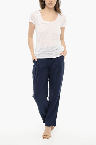 Lightweight Linen BASIC T-shirt