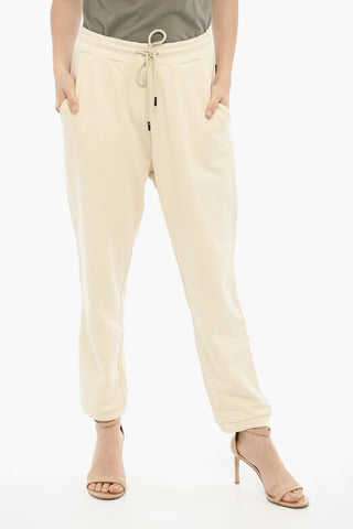 Cuffed Hem Cotton Joggers