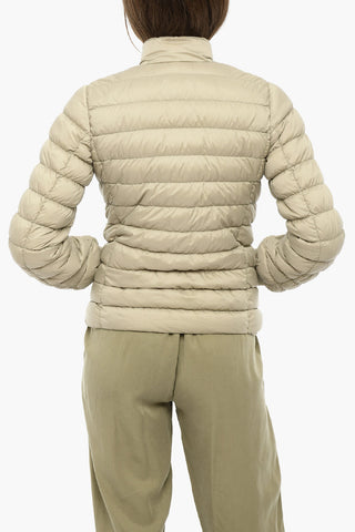 Solid Color MAYFLOWER Lightweight Down Jacket with Zipped Closure