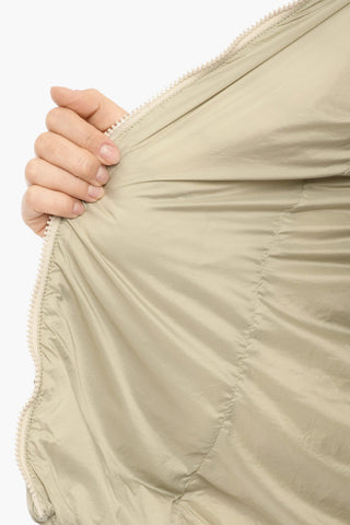 Solid Color MAYFLOWER Lightweight Down Jacket with Zipped Closure