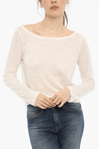 Long Sleeve Linen T-Shirt