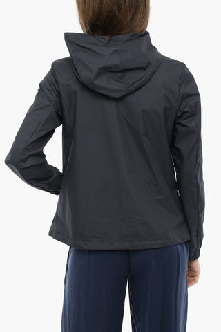 Rip Stop Check Jacket with Hood