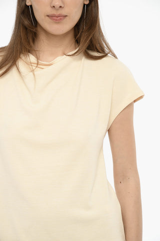 T-Shirt Girocollo in Tinta Unita