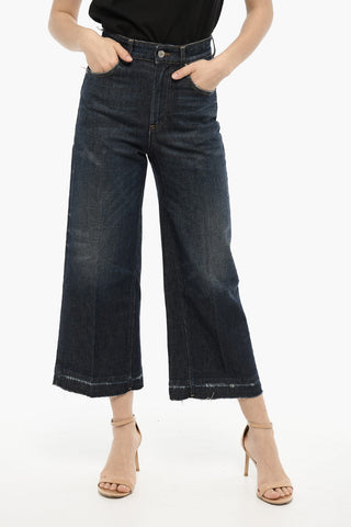 Frayed-Hem Wide Leg SPEAR Jeans 29cm