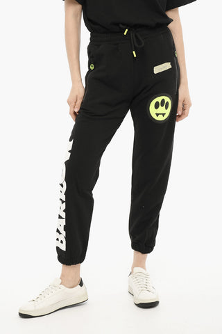 Cotton UNISEX Joggers with Maxi Logo-Print