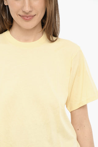 Solid Color TELANTO Crew-Neck T-shirt