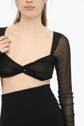 Top Crop KYLIE Trasparente