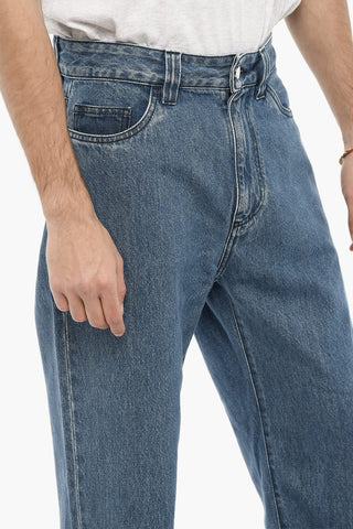 Stone Washed Effect BELLI DENTRO Boyfriend Jeans 22cm