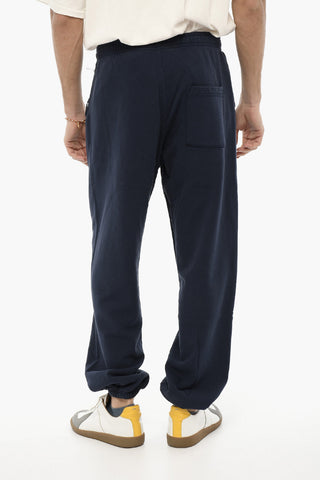 Cotton Joggers with Embossed Logo