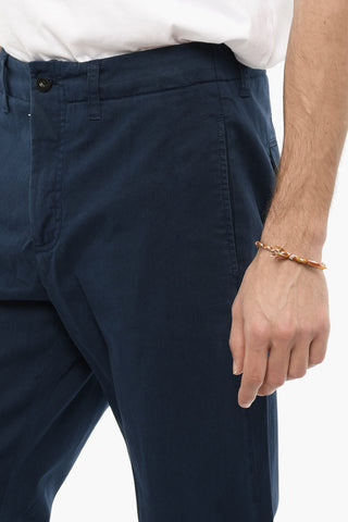 Cotton Twill Trousers OFF with Belt Loops