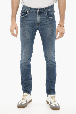 Visible Stiching Regular-Waist SKEITH Jeans 15,5cm