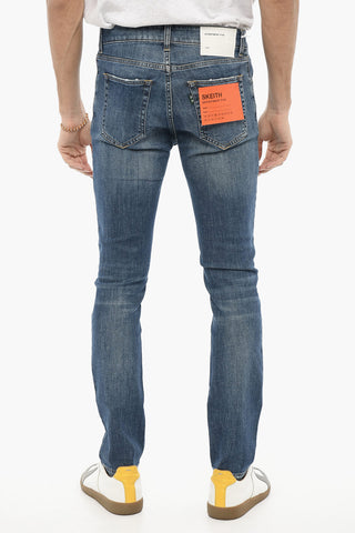 Visible Stiching Regular-Waist SKEITH Jeans 15,5cm