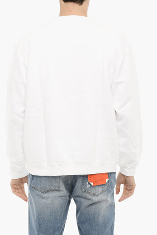 Fleeced Cotton MAINE MARITIME ACADEMY Crew-neck Sweatshirt