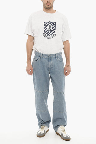 Regular Fit Jeans with Visible Stitching 25cm L.32