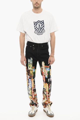 Printed SHINJUKU-SOHO Skinny Fit Jeans 20cm