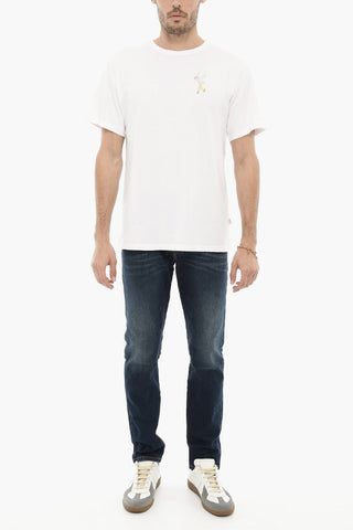 Cotton TERRAIN Crew-Neck T-shirt with Print