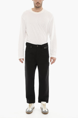 Stretch Cotton Loose Fit Pants