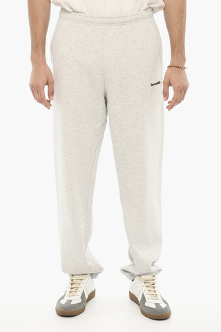 Cotton Joggers with Embossed Logo
