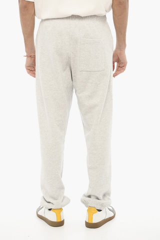 Cotton Joggers with Embossed Logo