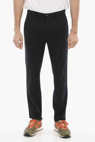 Cotton Twill DAVID Pants with Belt Loops