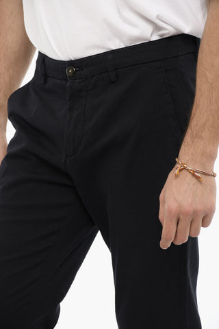 Cotton Twill DAVID Pants with Belt Loops