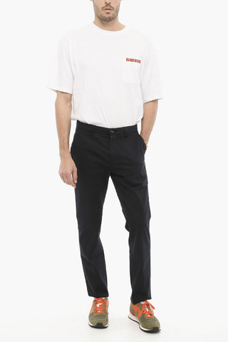 Cotton Twill DAVID Pants with Belt Loops