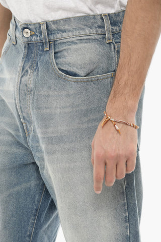 Jeans Regular Fit a Gamba Dritta 27cm