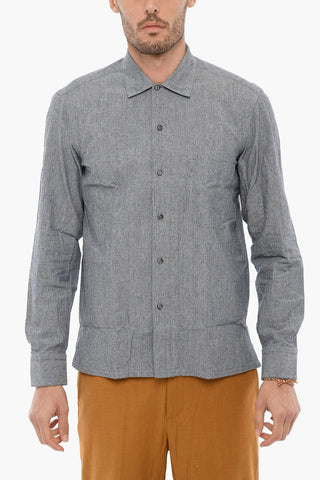 Camicia JUSTIN in Tinta Unita con Taschino