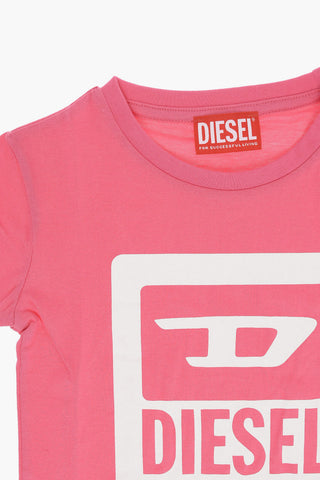 RED TAG T-Shirt Girocollo TMASH in Tinta Unita con Logo Stampato