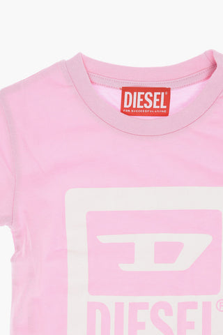 RED TAG T-Shirt Girocollo TMASH in Tinta Unita con Logo Stampato