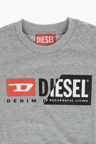 RED TAG T-Shirt Girocollo TMAGI in Tinta Unita con Logo Stampato