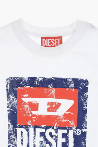 RED TAG Crewneck T-Shirt TGAL with Maxi Logo Print