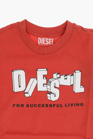 RED TAG Logo Printed TVARM Crew-neck T-Shirt