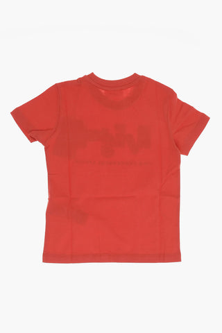 RED TAG Logo Printed TVARM Crew-neck T-Shirt
