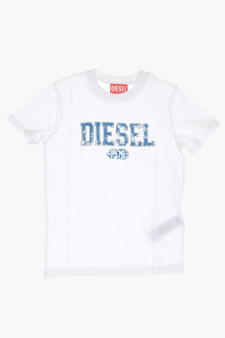 RED TAG Logo Printed TLEO Crew-neck T-Shirt