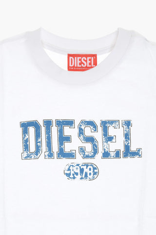 RED TAG Logo Printed TLEO Crew-neck T-Shirt
