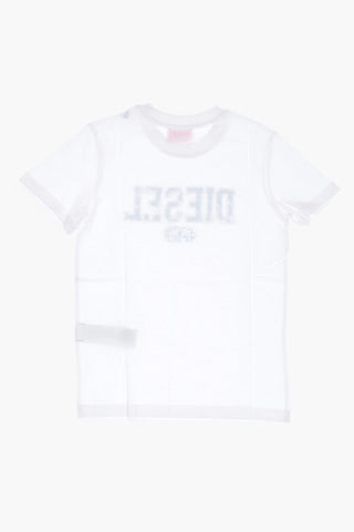 RED TAG Logo Printed TLEO Crew-neck T-Shirt