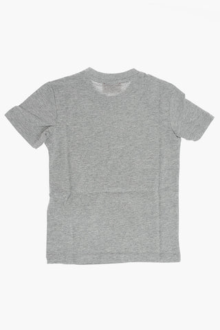 RED TAG T-Shirt Girocollo TFILLI in Tinta Unita con Logo a Contrasto