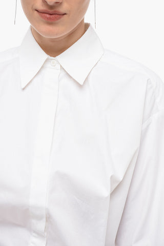 CANDICE Chemisier Minidress with Pleated Detail