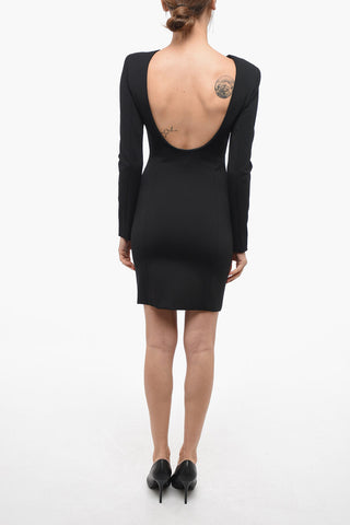 COUTURE ! INFLATABLE HEART Minidress with Boat Neckline
