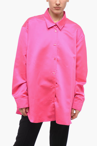 Satin Oversized Shirt