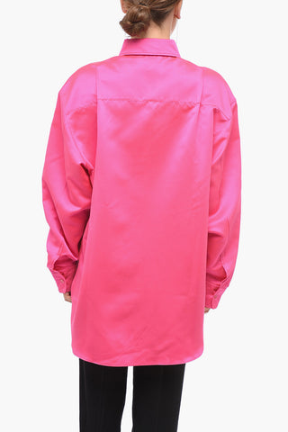 Satin Oversized Shirt