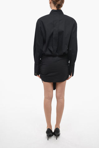 HATTY Chemisier Dress with Asymmetric Hem