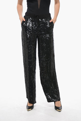 Sequined GOODY Wide-leg Pants