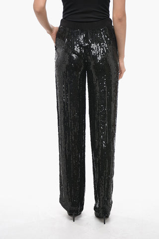 Sequined GOODY Wide-leg Pants